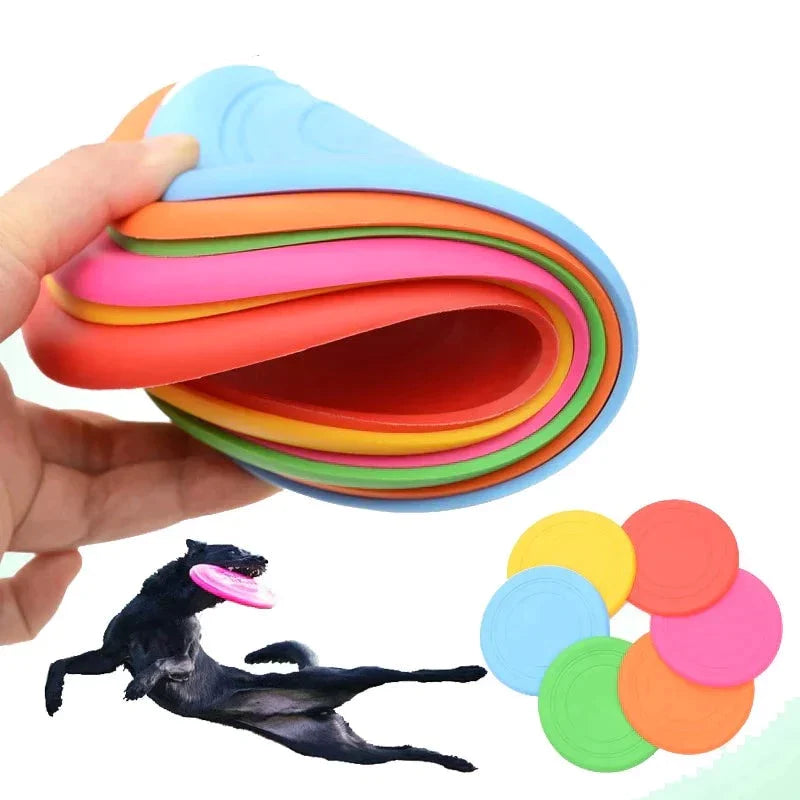 Disco de silicone - brinquedo para pet - Producthis