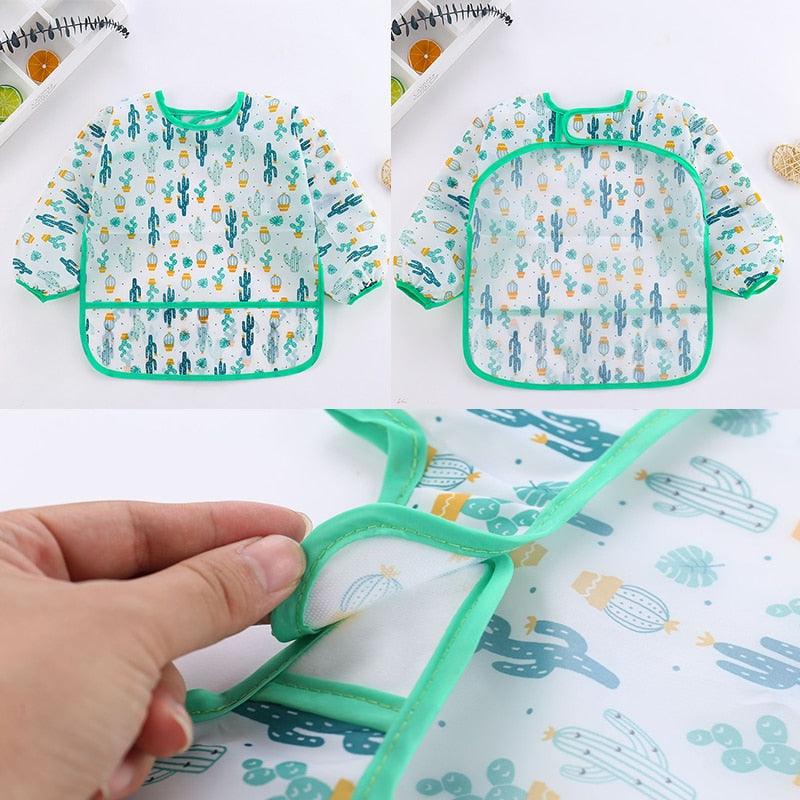 Avental de manga comprida para bebês - Producthis